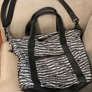 Ideology Duffle Geo Print Satchel Bag